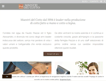 Tablet Screenshot of maestridelcotto.it